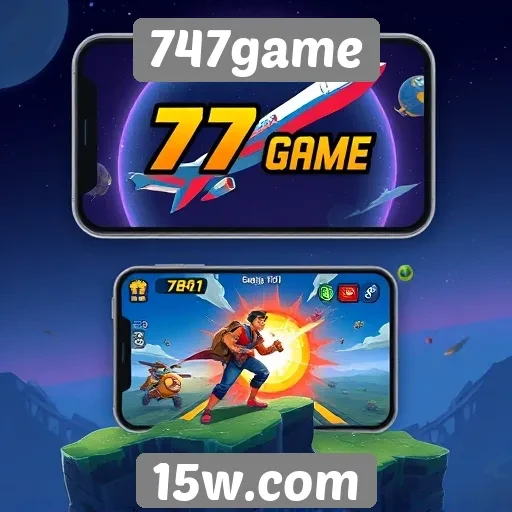 Plataforma 747game apresenta design responsivo